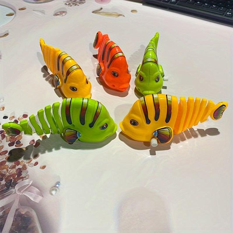 Colorful Swinging Cartoon Fish Toy
