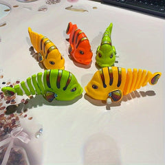Colorful Swinging Cartoon Fish Toy