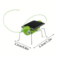 Solar Powered Grasshopper Toy - Fun Science Learning Gift for Kids
