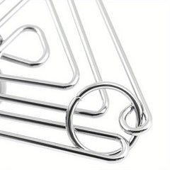 Metal Triangle Ring Puzzle Game Challenge Toys Adults Kids