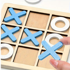 Wooden Educational Tic tac toe Game Family Game Table Toys