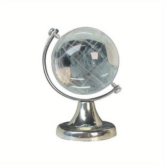 Mini Globe Creative Desktop Ornament Transparent Desk Decoration