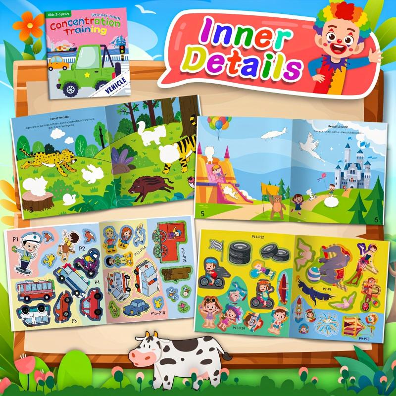 Kids Sticker Books For Fun Activities
