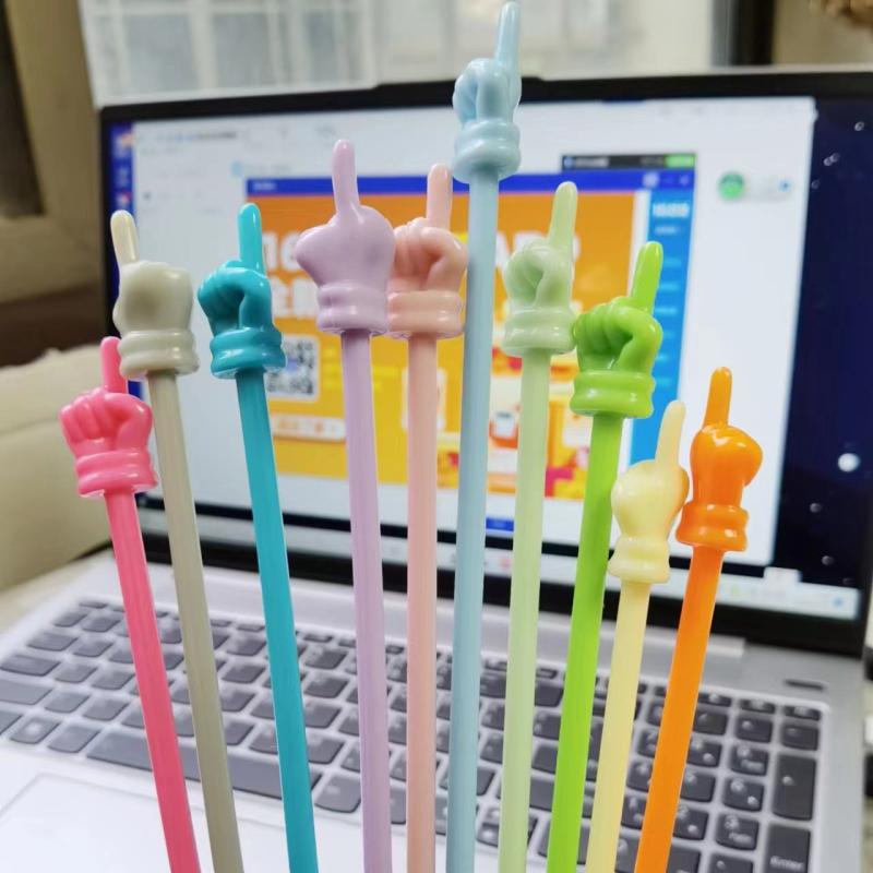 10pcs Morandi Macaron Random Children's Finger Reading Stick