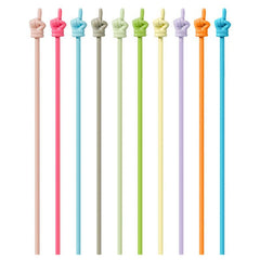 10pcs Morandi Macaron Random Children's Finger Reading Stick