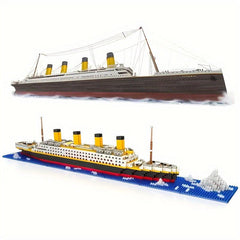 Cruise Building Block Set DIY Artificial Model Toy