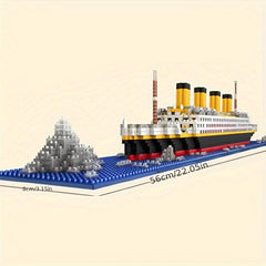 Cruise Building Block Set DIY Artificial Model Toy