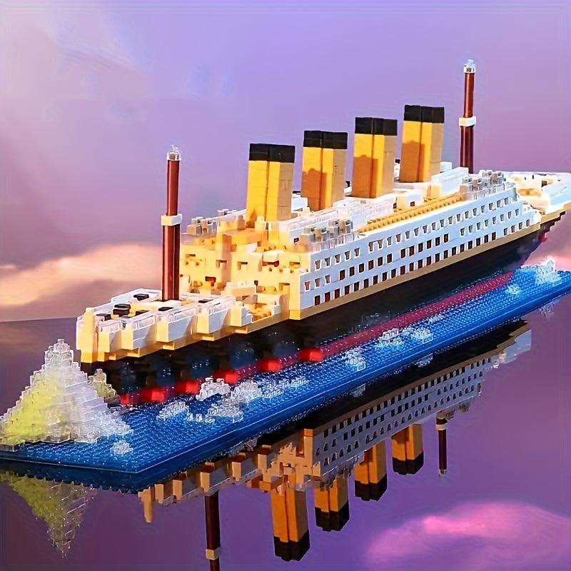 Cruise Building Block Set DIY Artificial Model Toy