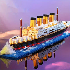 Cruise Building Block Set DIY Artificial Model Toy
