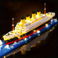Cruise Building Block Set DIY Artificial Model Toy