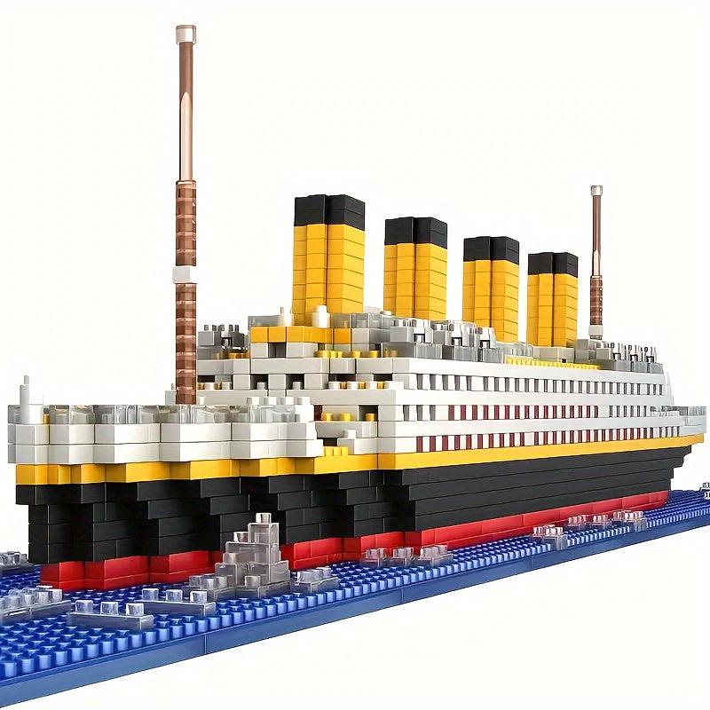 Cruise Building Block Set DIY Artificial Model Toy