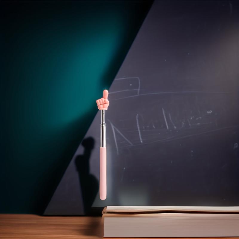 Retractable Teacher Pointer for Classroom, Reading, School