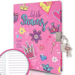 160 Pages Kids Diary with Lock 7x5 3 Inch Secret Pink Journal