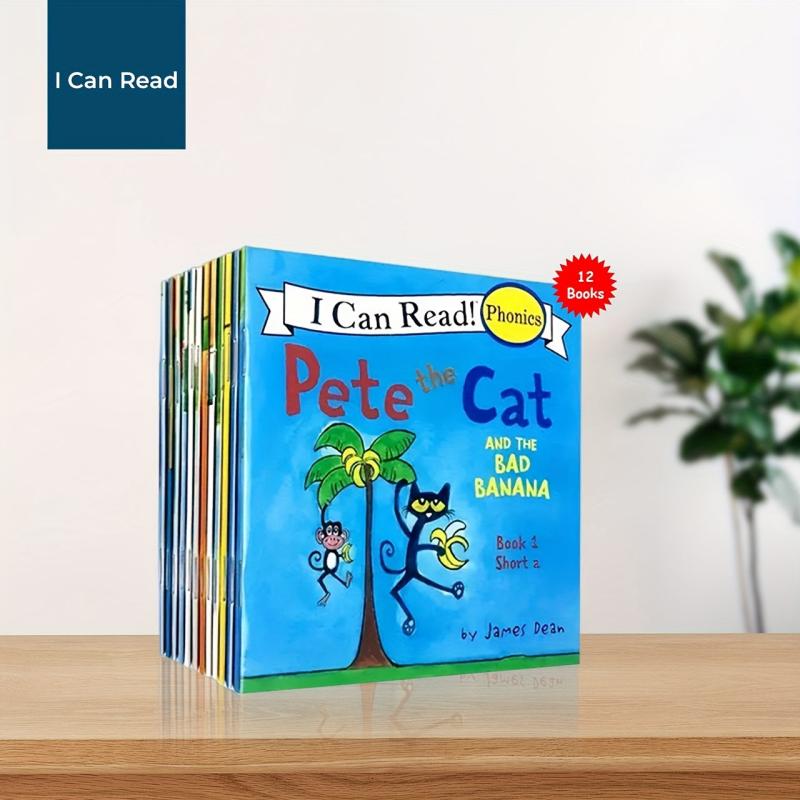 12 Book Set for Kids Classroom Teaching Aid & Bedtime Reading