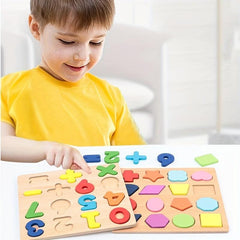 Alphabet Digital Puzzles for Toddlers Educational Scratching Board Toys