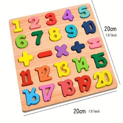 Alphabet Digital Puzzles for Toddlers Educational Scratching Board Toys