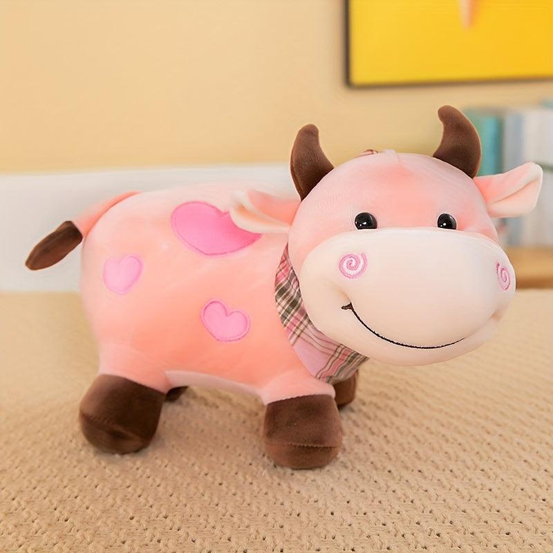 Cow Doll Plush Toy 9.8in - Multiple Colors - Gift for Holidays