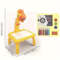 Projection Drawing Board Graffiti Learning Table