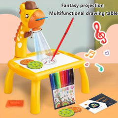 Projection Drawing Board Graffiti Learning Table