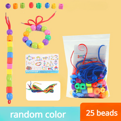 Math Toy Set: Number, Geometric Blocks, Beads & More