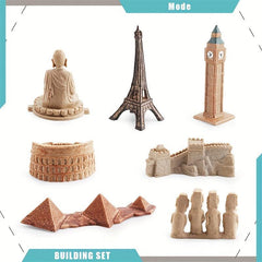 World Landmarks Models & Toys Set