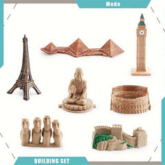 World Landmarks Models & Toys Set