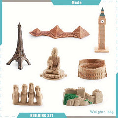 World Landmarks Models & Toys Set