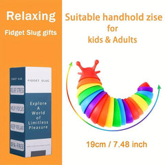 Fidget Slug Sensory Slug Fidget Toys For Autistic Kids & Adults