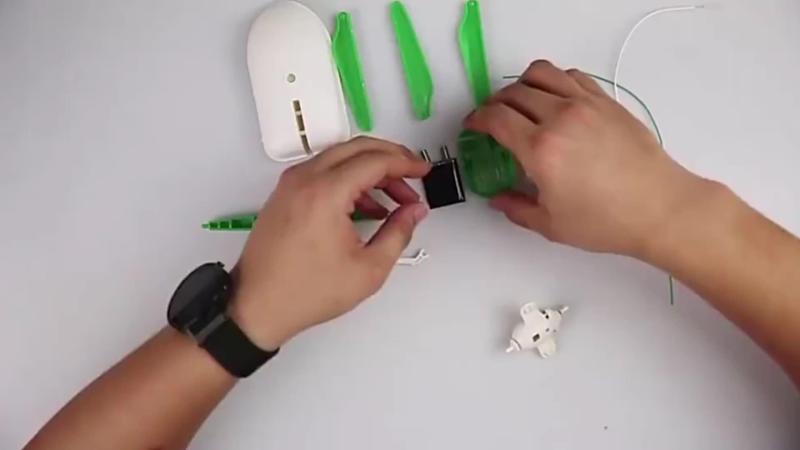 DIY 6-in-1 Strange Assembly Solar Toys