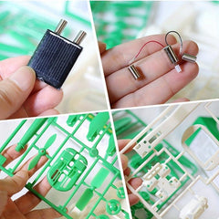 DIY 6-in-1 Strange Assembly Solar Toys