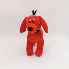 Red Dog Plush Toy Doll Halloween Gift Stuffed Animal