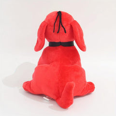 Red Dog Plush Toy Doll Halloween Gift Stuffed Animal