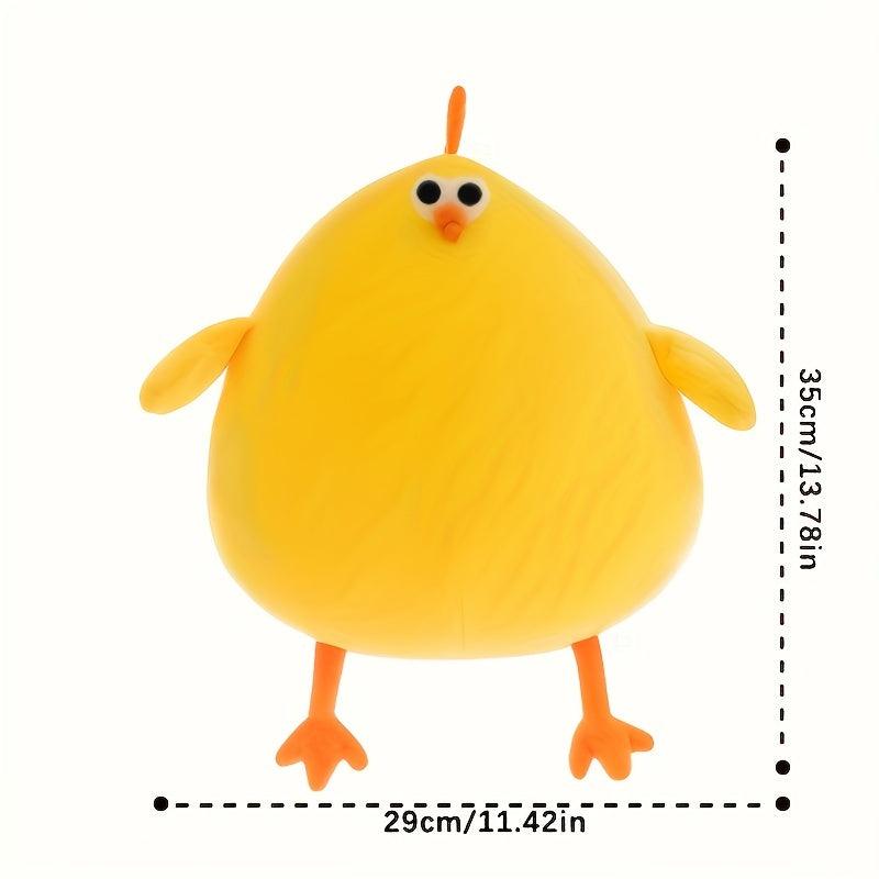 Cute Yellow Chicken Doll for Sofas, Bedrooms, Parties & Birthdays