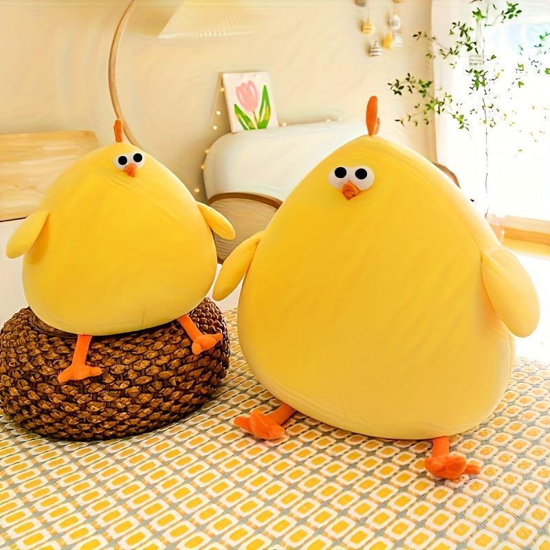 Cute Yellow Chicken Doll for Sofas, Bedrooms, Parties & Birthdays