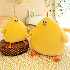 Cute Yellow Chicken Doll for Sofas, Bedrooms, Parties & Birthdays