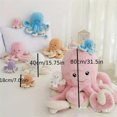 Octopus Plush Toy Eight armed Octopus Doll Pillow Gift