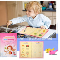 4 Reusable Magical Handwriting Workbooks Practice Copybook for Children