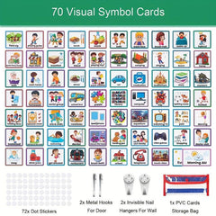 Children's Visual Scheduling Cards - Daily Chores Chart