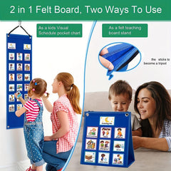 Children's Visual Scheduling Cards - Daily Chores Chart