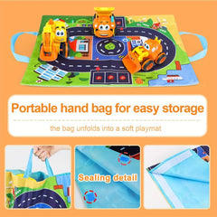 2 Year Old Boy Truck Toy Toddler Stroller 3 Friction Power Construction Car Set