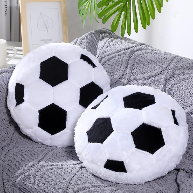 Soccer Cushion Pillow Home Decor Boyfriend Fan Gift
