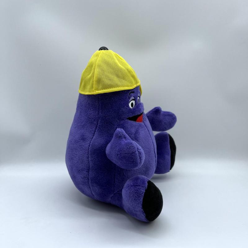 Purple Monster Doll Milk Tea Pillow Plush Toy Gift