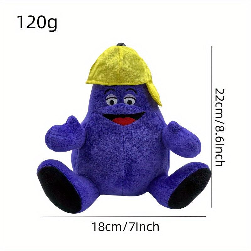 Purple Monster Doll Milk Tea Pillow Plush Toy Gift