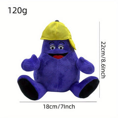 Purple Monster Doll Milk Tea Pillow Plush Toy Gift