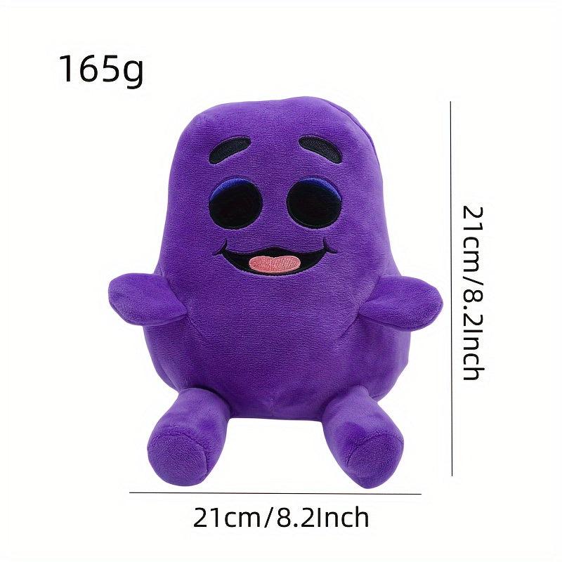 Purple Monster Doll Milk Tea Pillow Plush Toy Gift