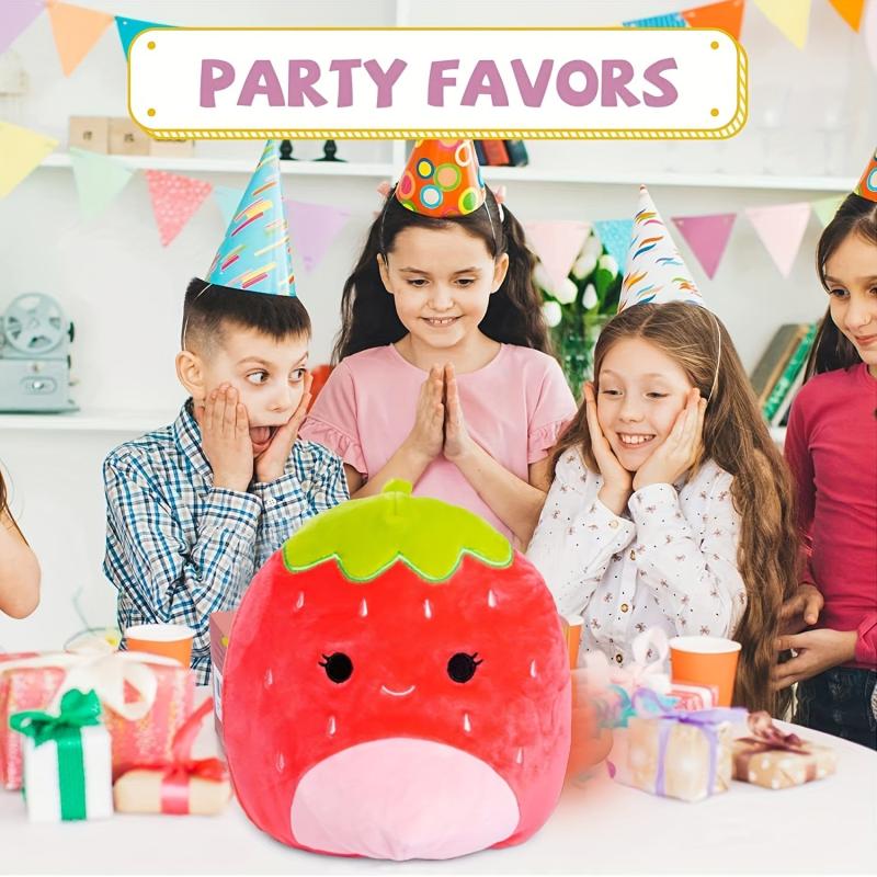 32cm Strawberry Plush Toy Soft Plush Doll Cuddle Plush Pillow