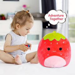 32cm Strawberry Plush Toy Soft Plush Doll Cuddle Plush Pillow