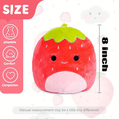 32cm Strawberry Plush Toy Soft Plush Doll Cuddle Plush Pillow