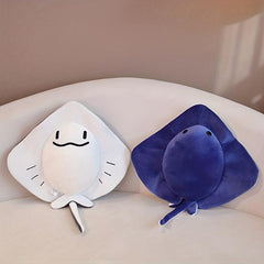 Soft & Cuddly Chubby Fish Plush Pillow Deep Sea Toy Stuffed Animal Doll Gift