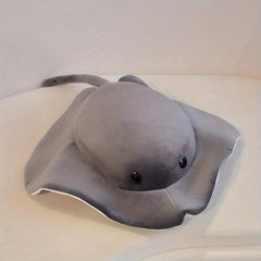 Soft & Cuddly Chubby Fish Plush Pillow Deep Sea Toy Stuffed Animal Doll Gift